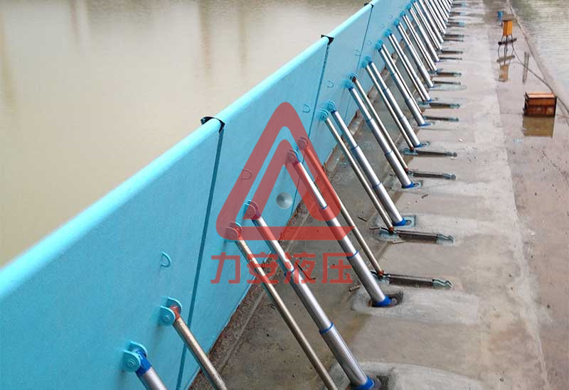 鋼壩、液壓壩